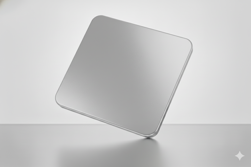 Metallic Aluminum Matte