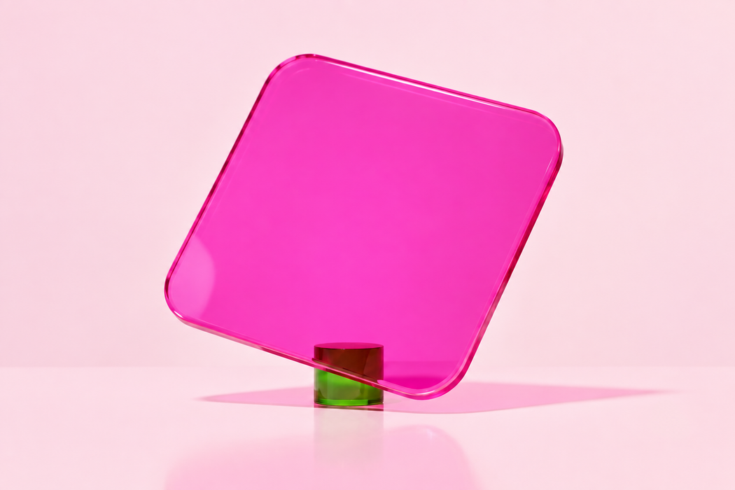 Acrylic 9095 Red Fluorescent