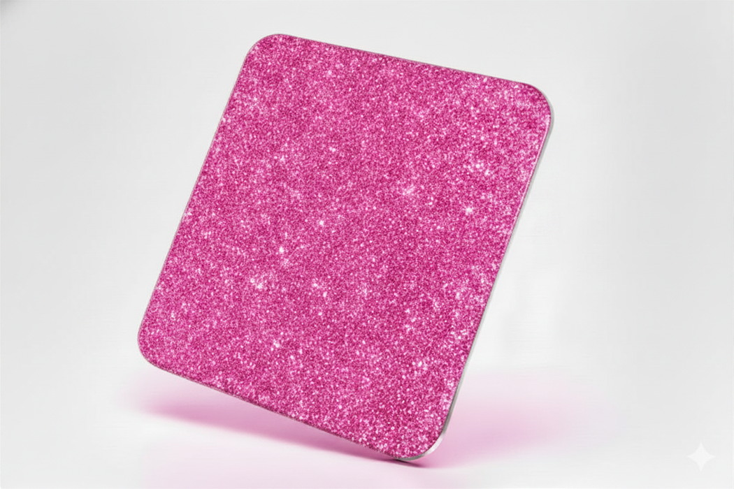 Acrylic Glitter Pink