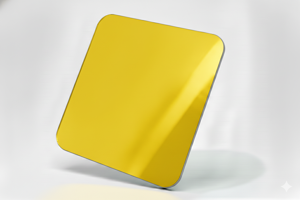 Acrylic Mirror Yellow