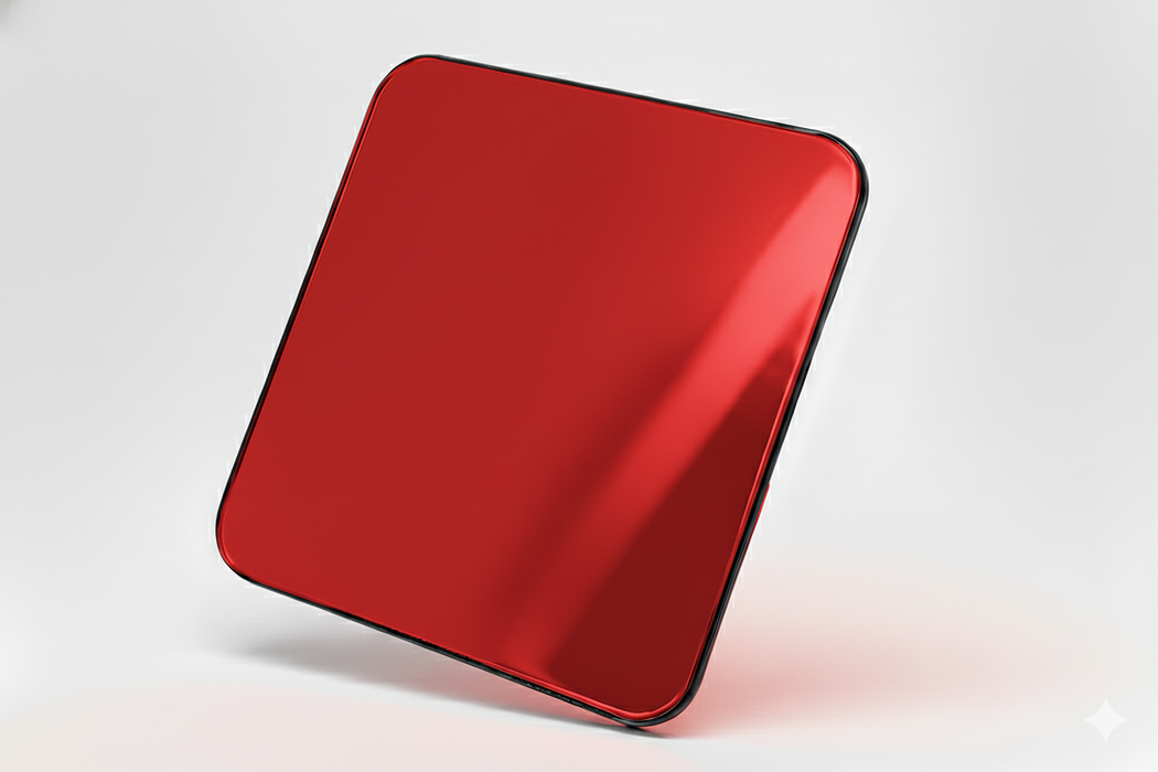 Acrylic Mirror Red
