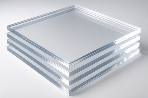 sheets of clear acrylic